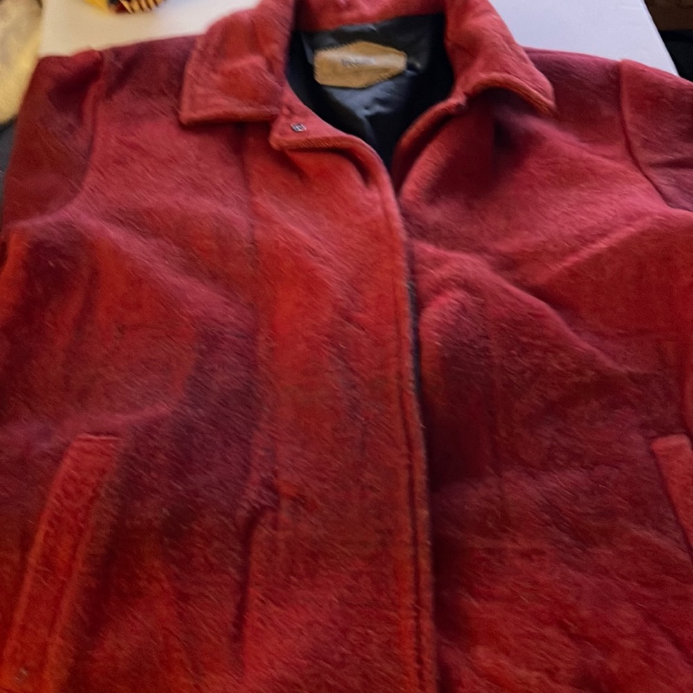 Woolrich sz large southwestern wool coat